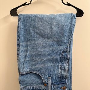 Madewell The Perfect Vintage Wide Leg Crop Jean